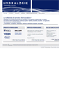 Mobile Screenshot of hydralogie.com